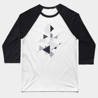 Abstract Lines Baseball T-Shirt